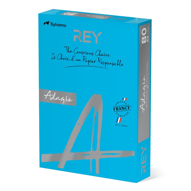 Papel Fotocópia Adagio A4 80g Cor Intenso 51 Azul Papel Fotocópia Adagio A4 80g Cor Intenso 51 Azul