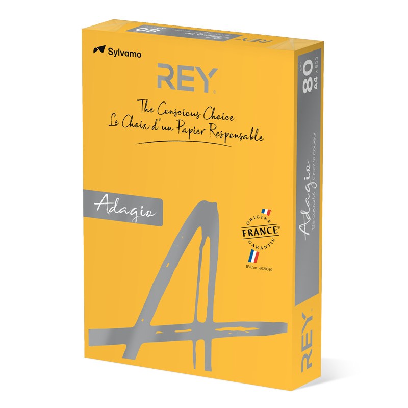 Papel Fotocópia Adagio A4 80g Cor Intenso 60 Ouro - Damasco Papel Fotocópia Adagio A4 80g Cor Intenso 60 Ouro - Damasco