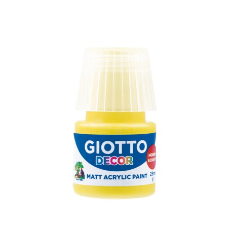 Guache Giotto Decor Acrylic 25 ml 538102 Amarelo