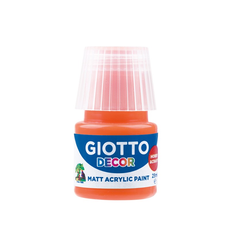 Guache Giotto Decor Acrylic 25 ml 538105 Laranja Guache Giotto Decor Acrylic 25 ml 538105 Laranja