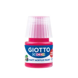 Guache Giotto Decor Acrylic 25 ml 538109 Vermelho Carmim
