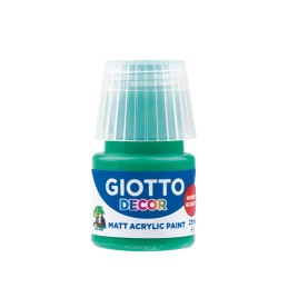 Guache Giotto Decor Acrylic 25 ml 538114 Verde Esmeralda