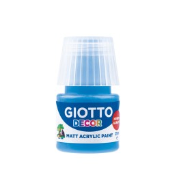 Guache Giotto Decor Acrylic 25 ml 538115 Azul Cyan