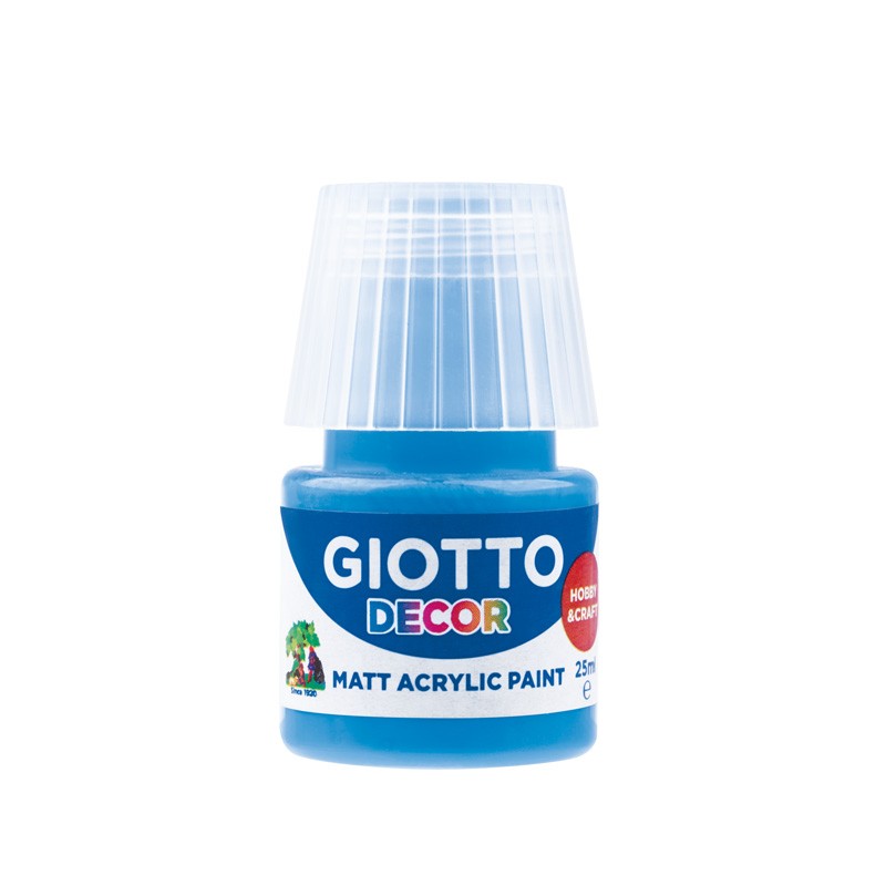 Guache Giotto Decor Acrylic 25 ml 538115 Azul Cyan