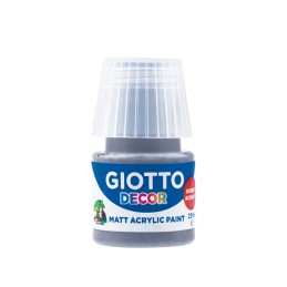 Guache Giotto Decor Acrylic 25 ml 538134 Cinza Escuro