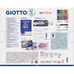 Giotto Art Lab Fancy Lettering 45 peças 582100 1