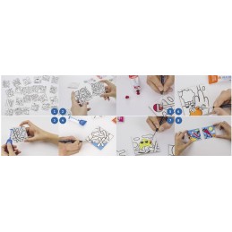 Giotto Art Lab Color and Puzzle 46 peças 581800 4