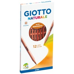 Lápis de Cor Giotto Natural 221200 - Caixa 12 unidades