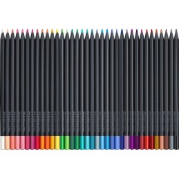 Lápis de Cor Faber Castell Black Edition 116436 - Caixa 36 unidades 1