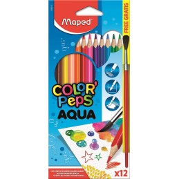 Lápis de Cor Maped Color Peps Aguarela 836011 - Caixa 12 unidades