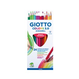 Lápis de Cor Giotto Colors 3.0 Aguarela 277200 - Caixa 24 unidades