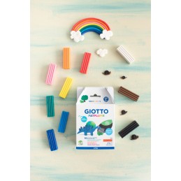 Plasticina Giotto Patplume 33gr 513200 - Caixa 8 Barras Cores Neon 4