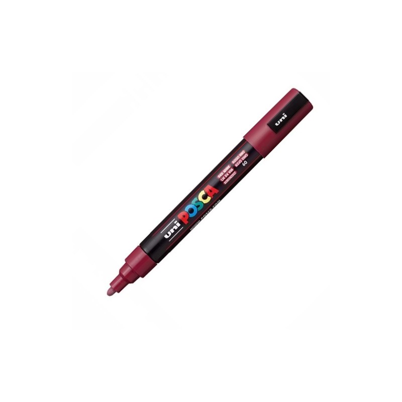 Marcador Uni Posca PC-5M Vinho Tinto Marcador Uni Posca PC-5M Vinho Tinto