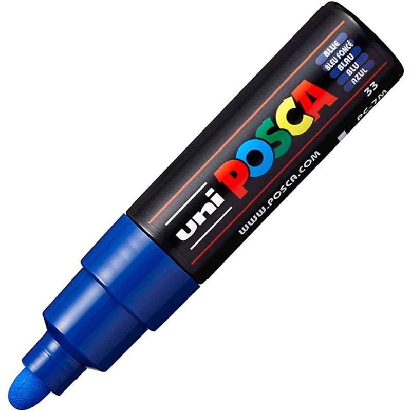 Marcador Uni Posca PC-7M Azul Marcador Uni Posca PC-7M Azul