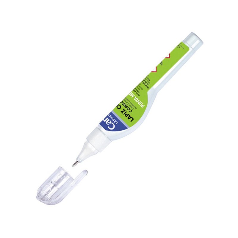 Caneta Corrector Campus Ponta Metálica 8mls Caneta Corrector Campus Ponta Metálica 8mls