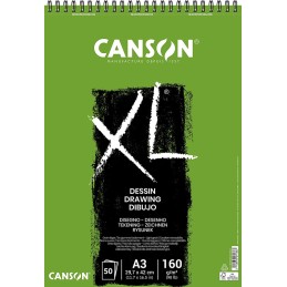 Canson XL - Bloco Dessin 50 Folhas 160gr A3