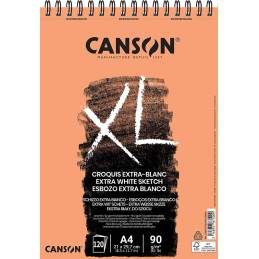 Canson XL - Bloco Extra Blanc 120 Folhas 90gr A4