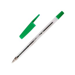 Esferográfica Q-Connect Cristal Verde