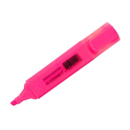 Marcador Fluorescente Q-Connect Rosa