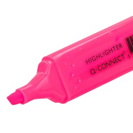 Marcador Fluorescente Q-Connect Rosa