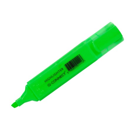 Marcador Fluorescente Q-Connect Verde