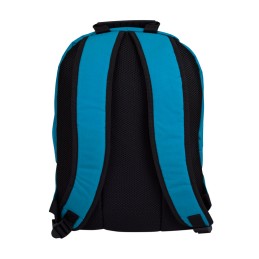 Mochila Escolar Ambar Collection Azul Turquesa