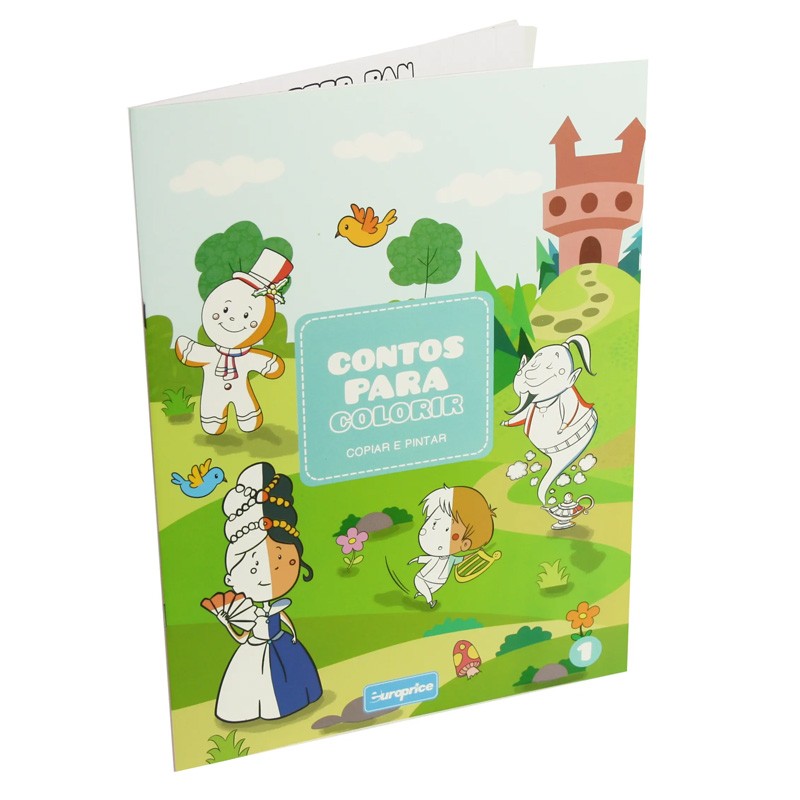 livro para colorir de uma pintura. jogos criativos educativos para