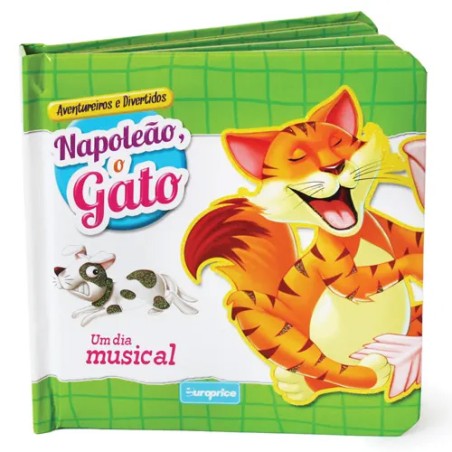 Livro Aventureiros e Divertidos - Napoleão, o Gato