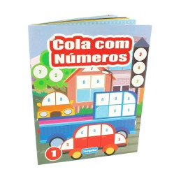 Livro Cola com Números - 1