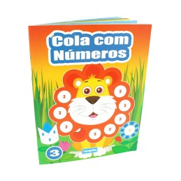 Livro Cola com Números - 3