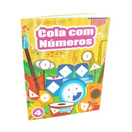 Livro Cola com Números - 4