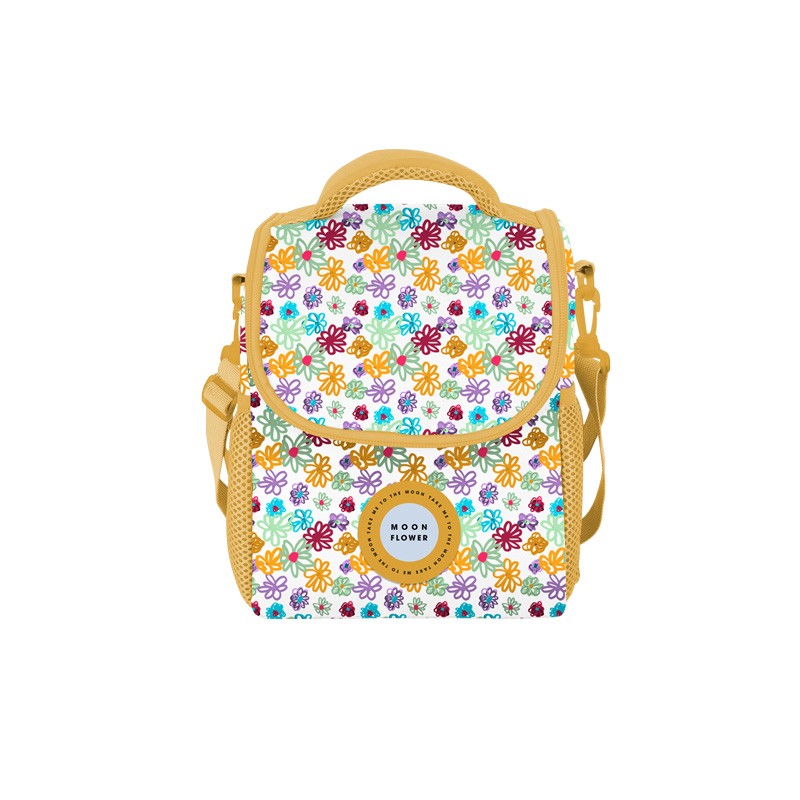 Saco Lanche Daisies Teen Moonflower Saco Lanche Daisies Teen Moonflower