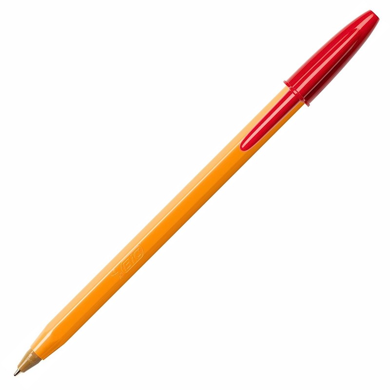 Esferográfica BIC Laranja Vermelho