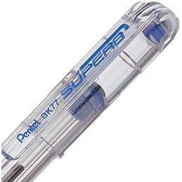 Esferográfica Pentel SuperB BK77 Azul