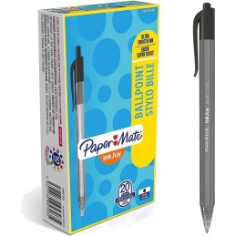 Esferográfica Retrátil Papermate InkJoy 100RT Preto