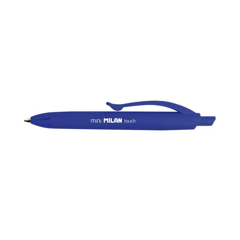 Esferográfica Retrátil Milan Mini P1 Touch Azul Esferográfica Retrátil Milan Mini P1 Touch Azul
