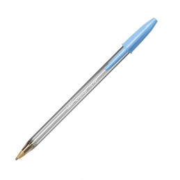 Caixa 20 Esferográficas BIC Cristal Large 1.6mm Azul Turquesa