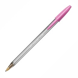 Caixa 20 Esferográficas BIC Cristal Fun Rosa