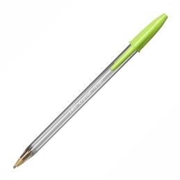 Caixa 20 Esferográficas BIC Cristal Fun Verde Lima