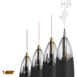 Esferográfica Retrátil BIC 4 Cores - Multifunções com Lapiseira