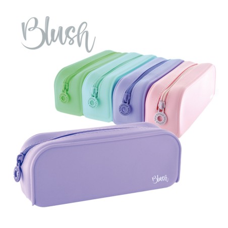 Estojo Rectangular Silicone Color Line Blush 58105