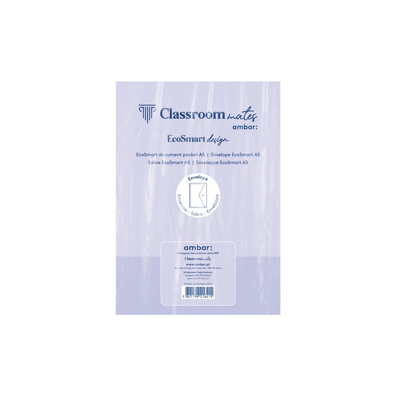 Envelope para Caderno Ambar EcoSmart A5 Envelope para Caderno Ambar EcoSmart A5