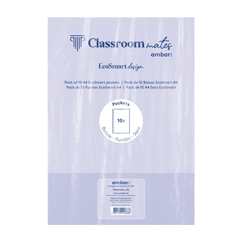 Pack 10 Bolsas Catálogo para Caderno Ambar EcoSmart A4 Pack 10 Bolsas Catálogo para Caderno Ambar EcoSmart A4