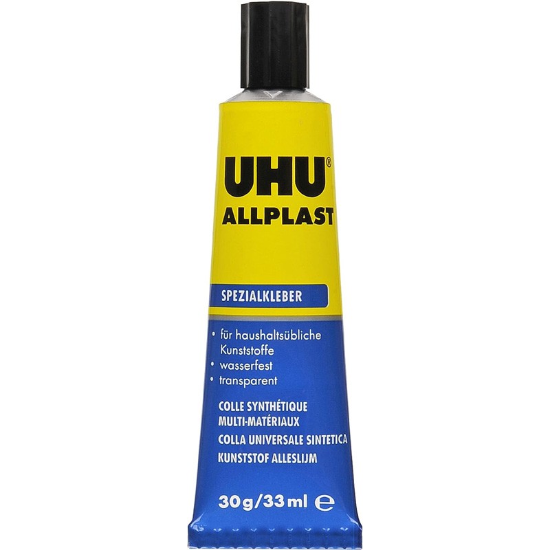 Cola UHU AllPlast 35 ml 40373 Cola UHU AllPlast 35 ml 40373