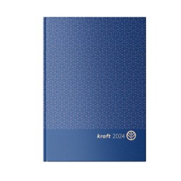 Agenda Secretária A5 Ambar Kraft 2024 Azul