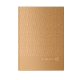 Agenda Secretária A5 Ambar Kraft 2024 Natural