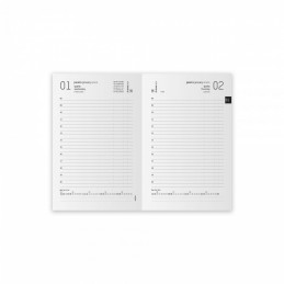 Agenda Mini Secretária A6 Ambar Graphic Kraft 2024
