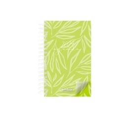 Agenda Planning Espiral Ambar 90x154 Look 2024 Verde