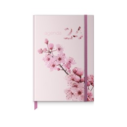 Agenda Secretária A5 Ambar Marbleous 2024 Rosa