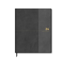Agenda Secretária A4 Ambar Vintage 2024 Preta